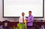 Thứ trưởng Trần Tiến Dũng hội đàm với Thứ trưởng Bộ Tư pháp Lào