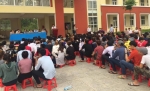Lưu học sinh Lào tại Trường Trung cấp Luật Đồng Hới vui Tết cổ truyền Bunpimay
