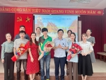 Trường Cao đẳng Luật miền Trung tổ chức gặp mặt và tặng quà cho Lưu học sinh Lào nhân dịp Tết cổ truyền Bunpimay