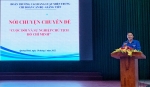 Chi đoàn Cán bộ - Giảng viên Trường Cao đẳng Luật miền Trung tổ chức chương trình chiếu phim tài liệu về Chủ tịch Hồ Chí Minh và nói chuyện chuyên đề chào mừng kỷ niệm 132 năm Ngày sinh Chủ tịch Hồ Chí Minh