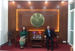 Đoàn công tác của Đại Sứ quán nước CHDCND Lào tại Việt Nam thăm và làm việc tại Trường Trung cấp Luật Đồng Hới