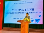 Gặp mặt học sinh, sinh viên trước khi nghỉ hè