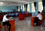 Tổ chức phiên tòa xét xử lưu động tại Trường Cao đẳng Luật miền Trung